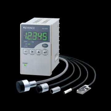 Keyence EX-V (high-precision digital-display inductive with separate amplifier)