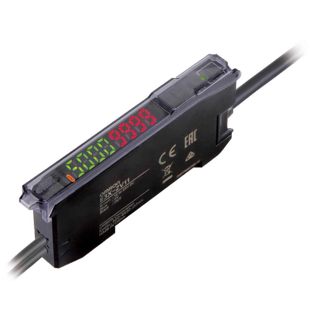 Omron E3X-ZV (cost-optimised, presence/absence)